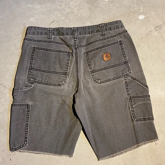 Carhartt Charcoal Work Shorts - Picture 3 of 5